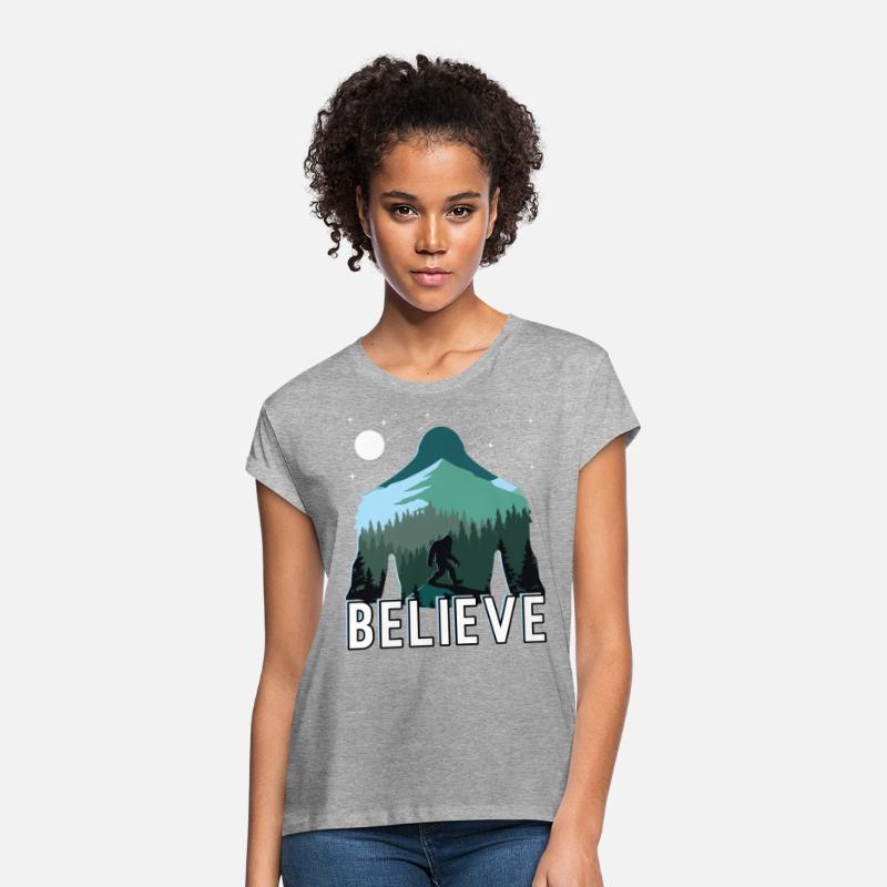 Believe in Bigfoot Silhouette Sasquatch