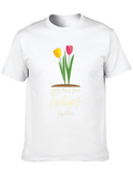 Lets Put Our Tulips Together Graphic T-Shirt