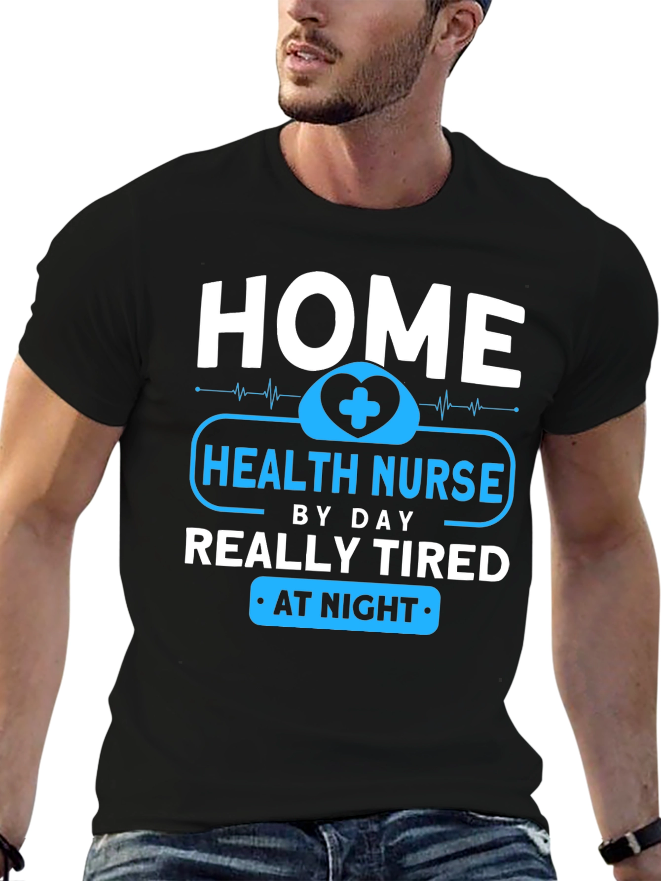 Home Health Nurse - Tired at Night T-Shirt