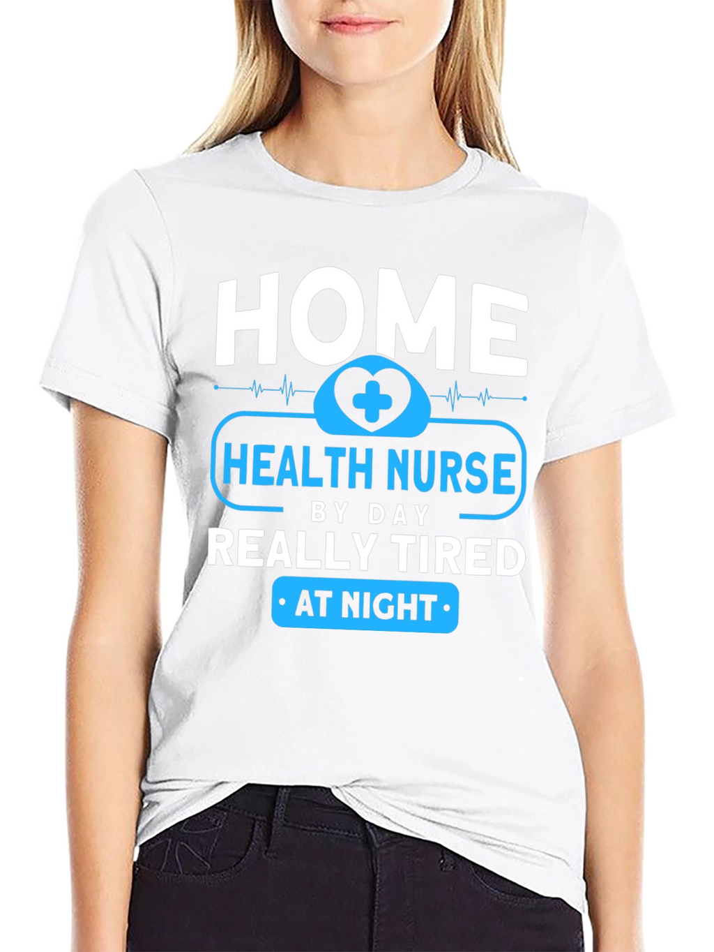 Home Health Nurse - Tired at Night T-Shirt