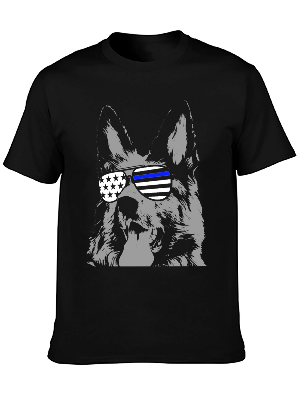 Cool Dog T-Shirt with Sunglasses