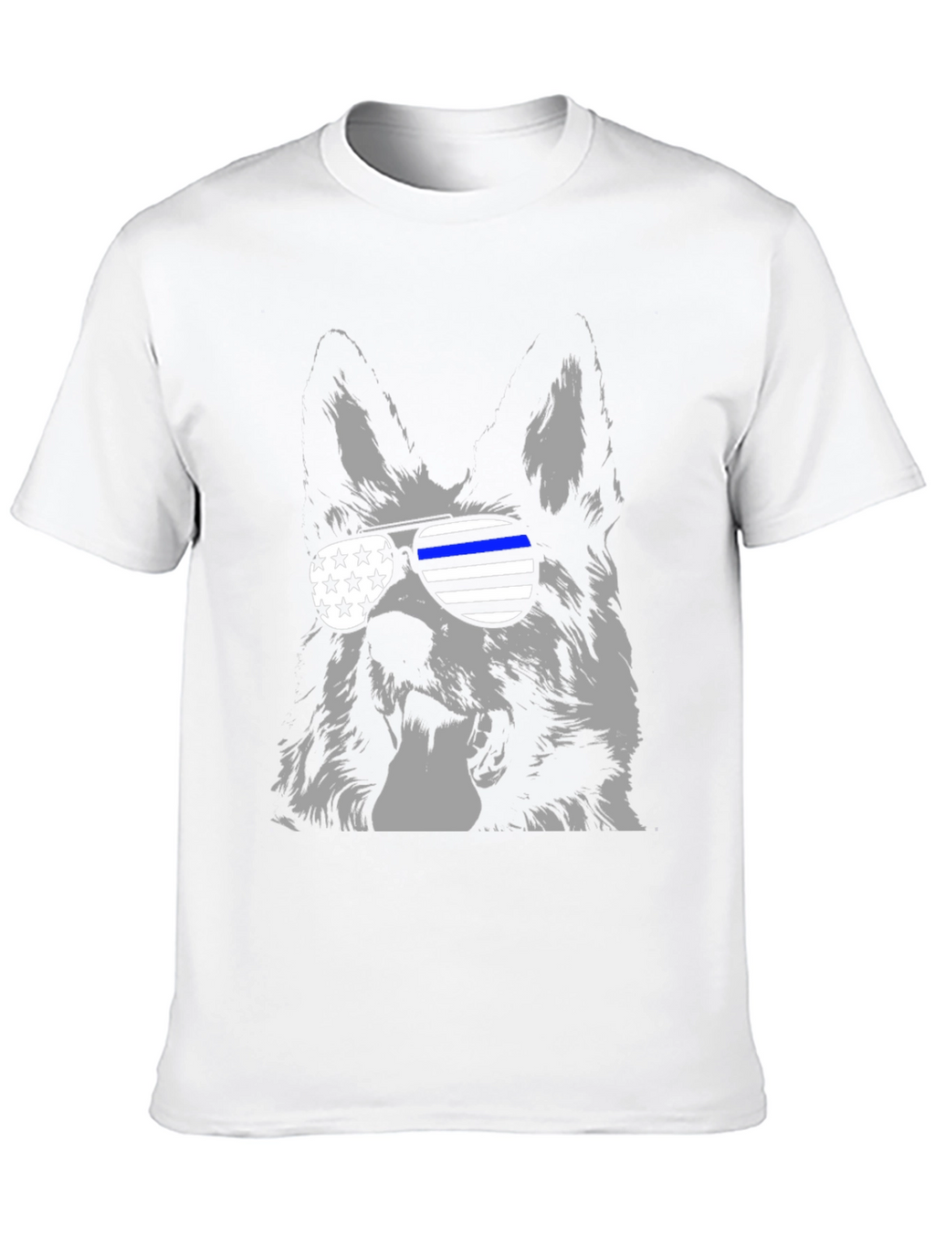 Cool Dog T-Shirt with Sunglasses