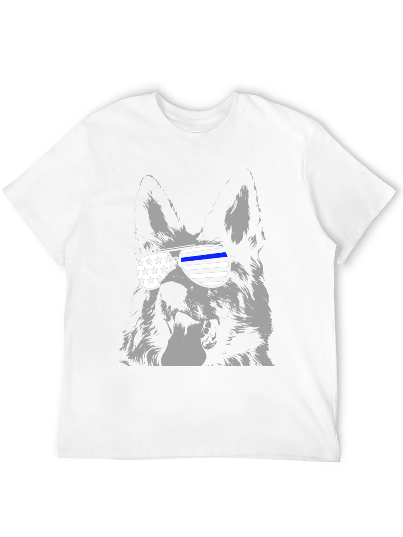Cool Dog T-Shirt with Sunglasses
