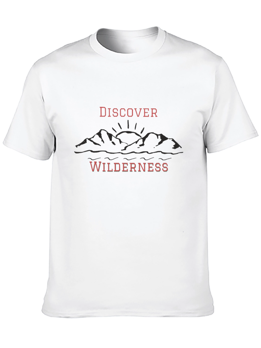 Discover Wilderness Graphic T-Shirt - Black