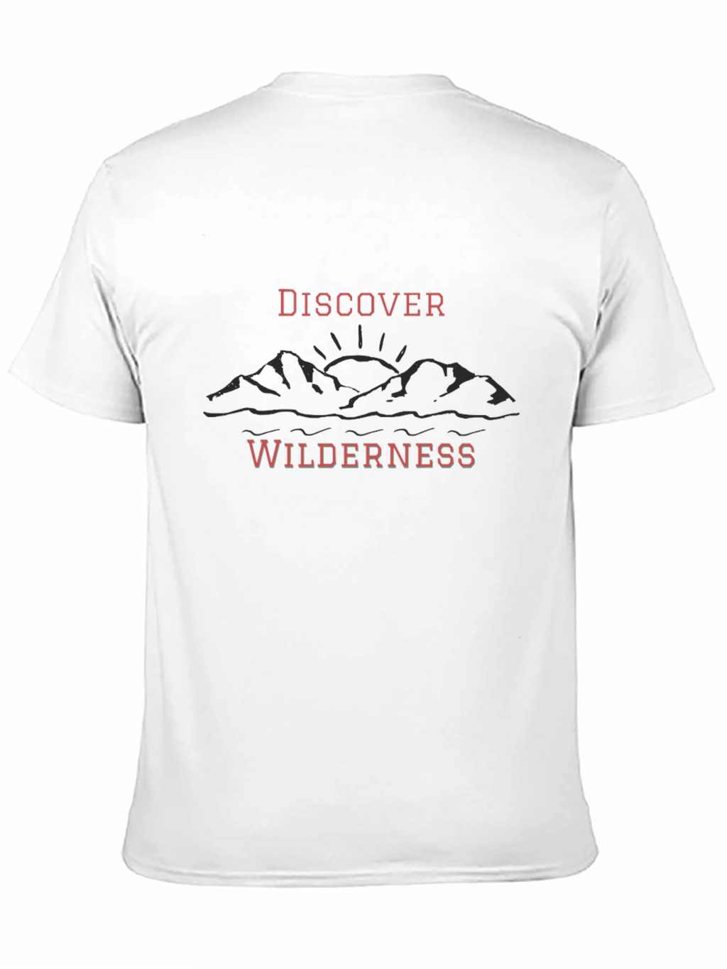 Discover Wilderness Graphic T-Shirt - Black