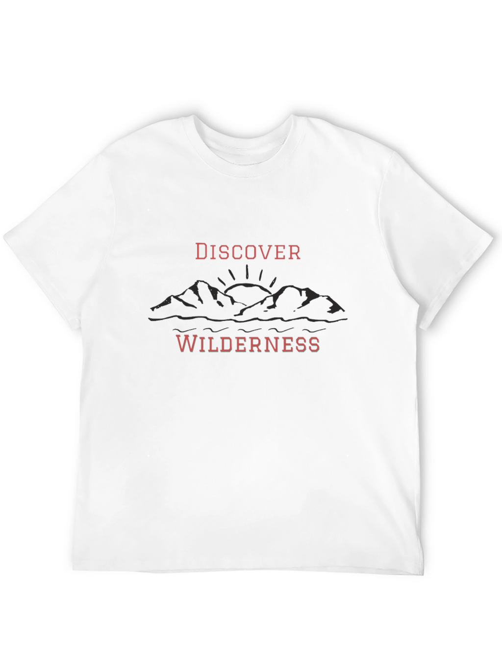 Discover Wilderness Graphic T-Shirt - Black