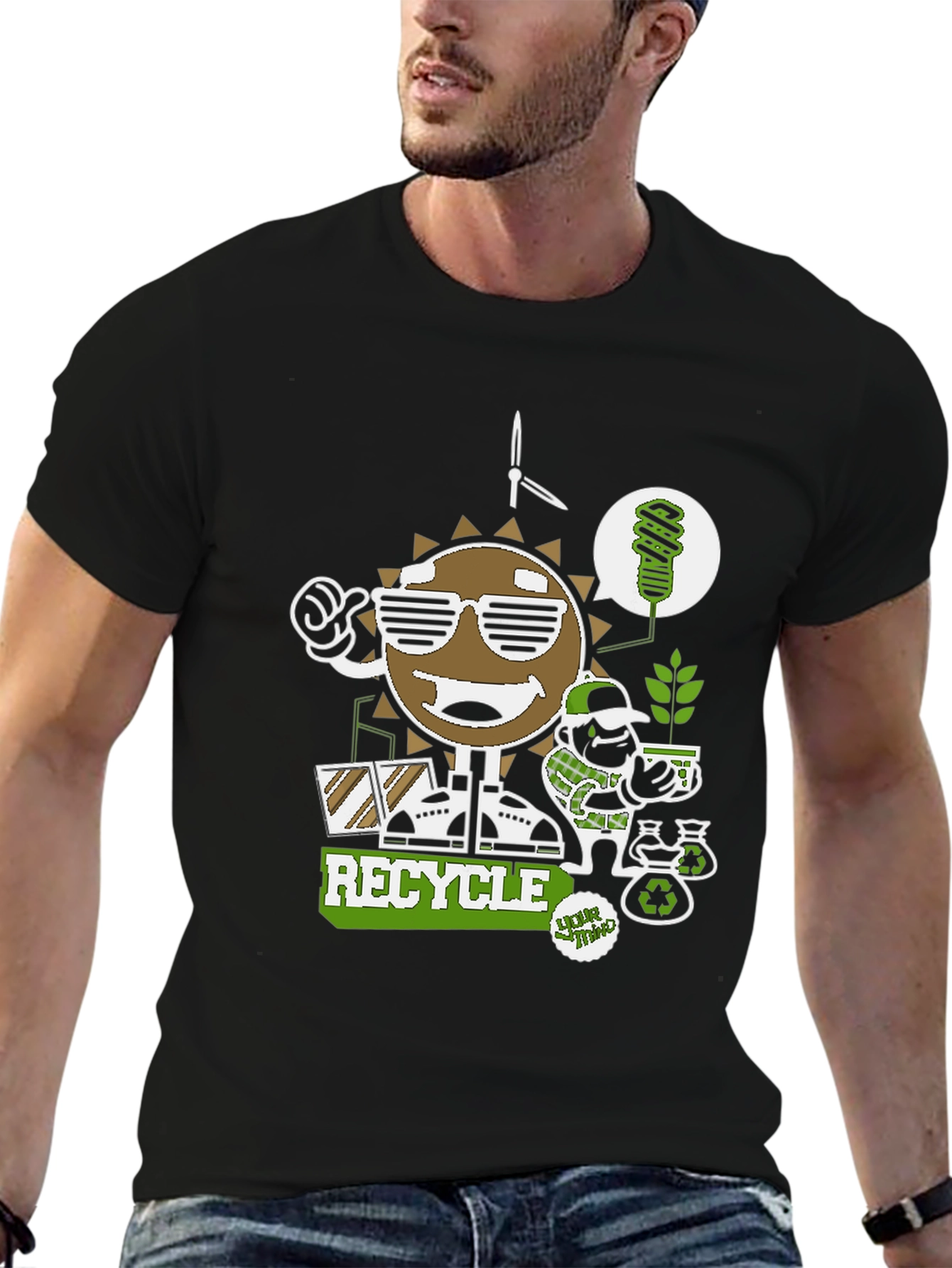 Eco-Friendly Recycle T-Shirt