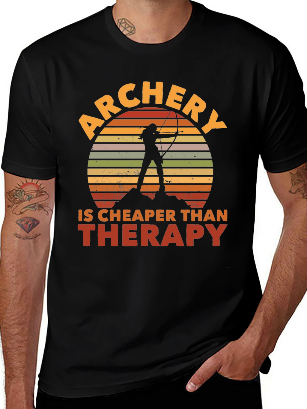 Archery Therapy Graphic Tee