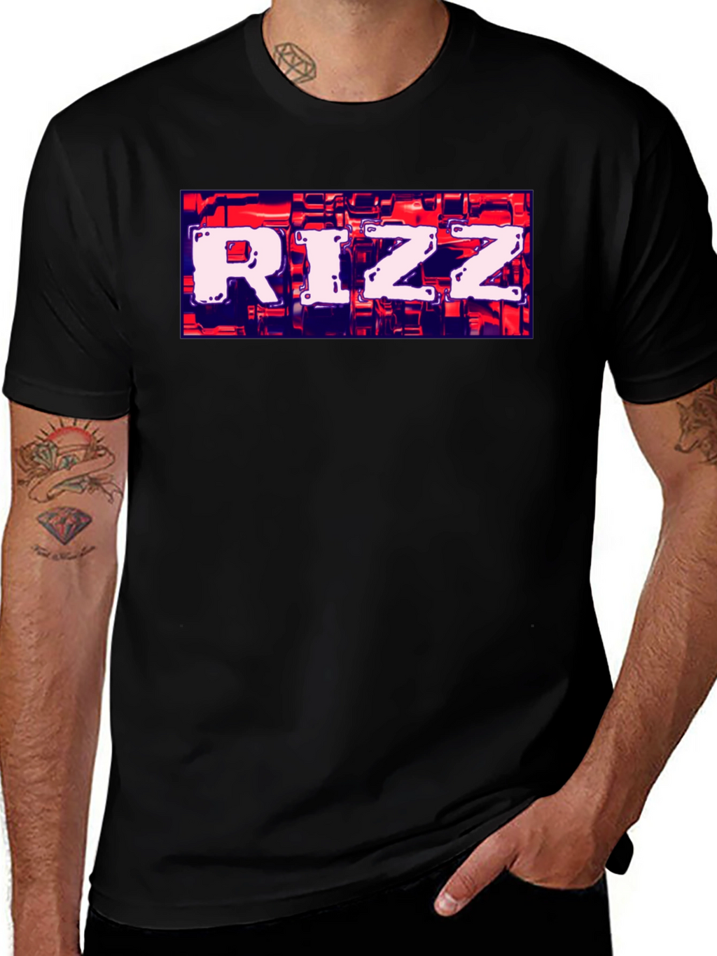 RIZZ Graphic Tee - Modern Streetwear