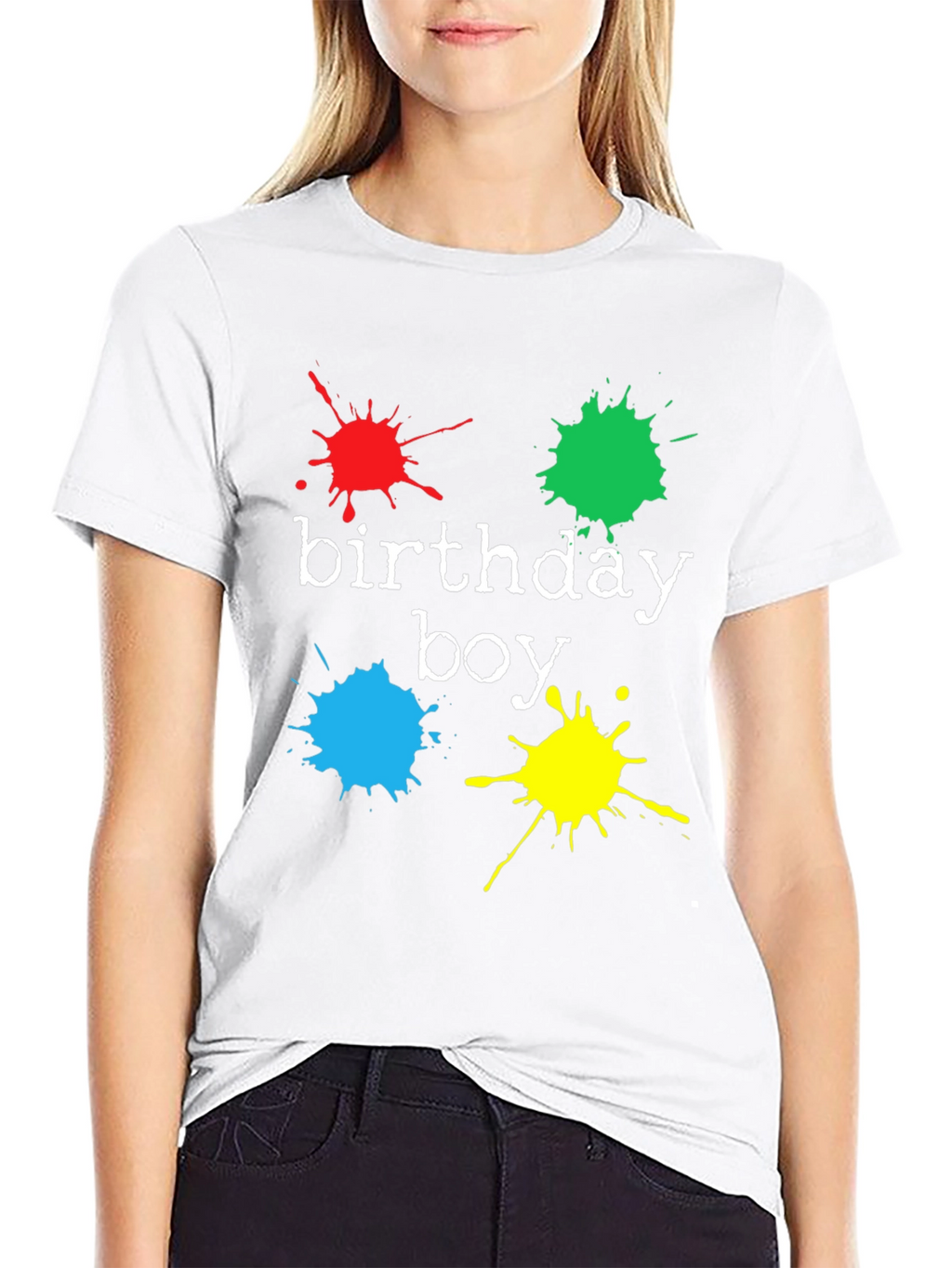 Birthday Boy Splash T-Shirt - Fun Party Tee