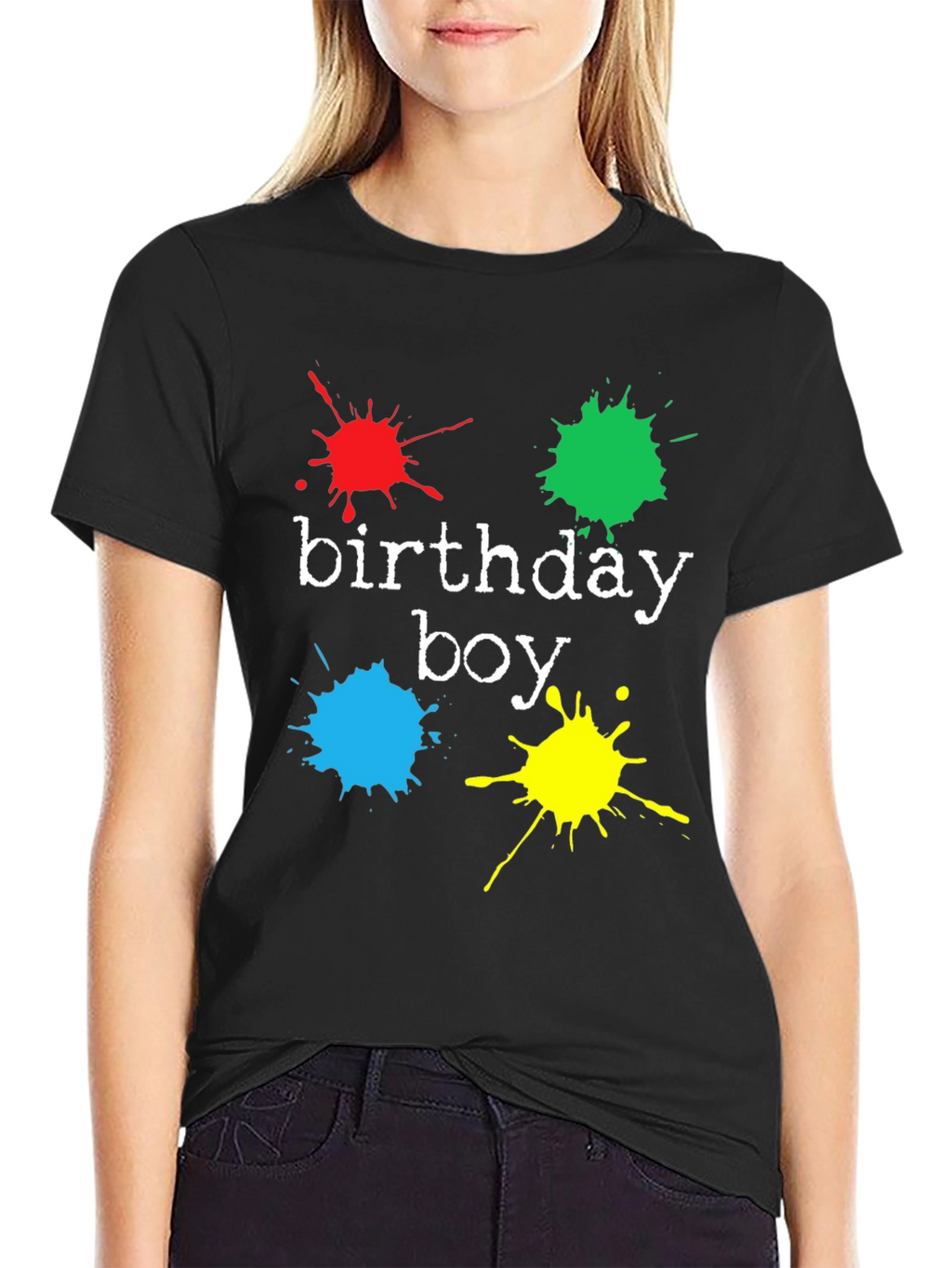 Birthday Boy Splash T-Shirt - Fun Party Tee