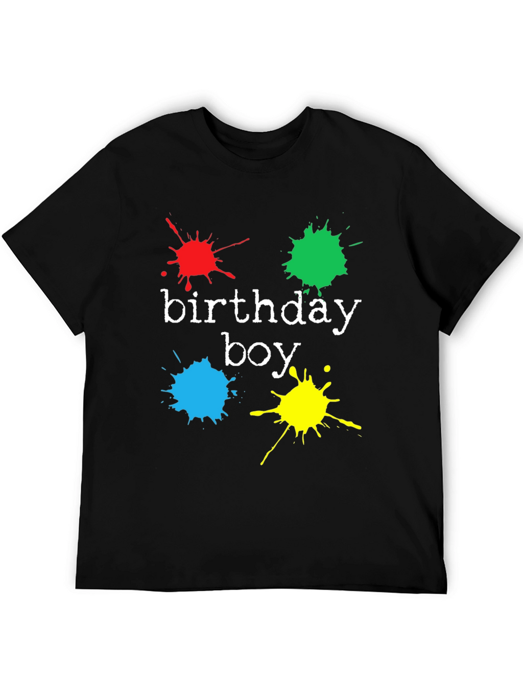 Birthday Boy Splash T-Shirt - Fun Party Tee