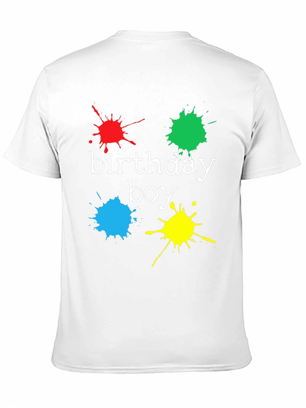Birthday Boy Splash T-Shirt - Fun Party Tee
