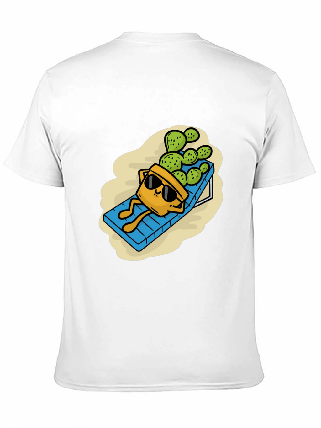 Relaxing Cactus T-Shirt - Funny Graphic Tee