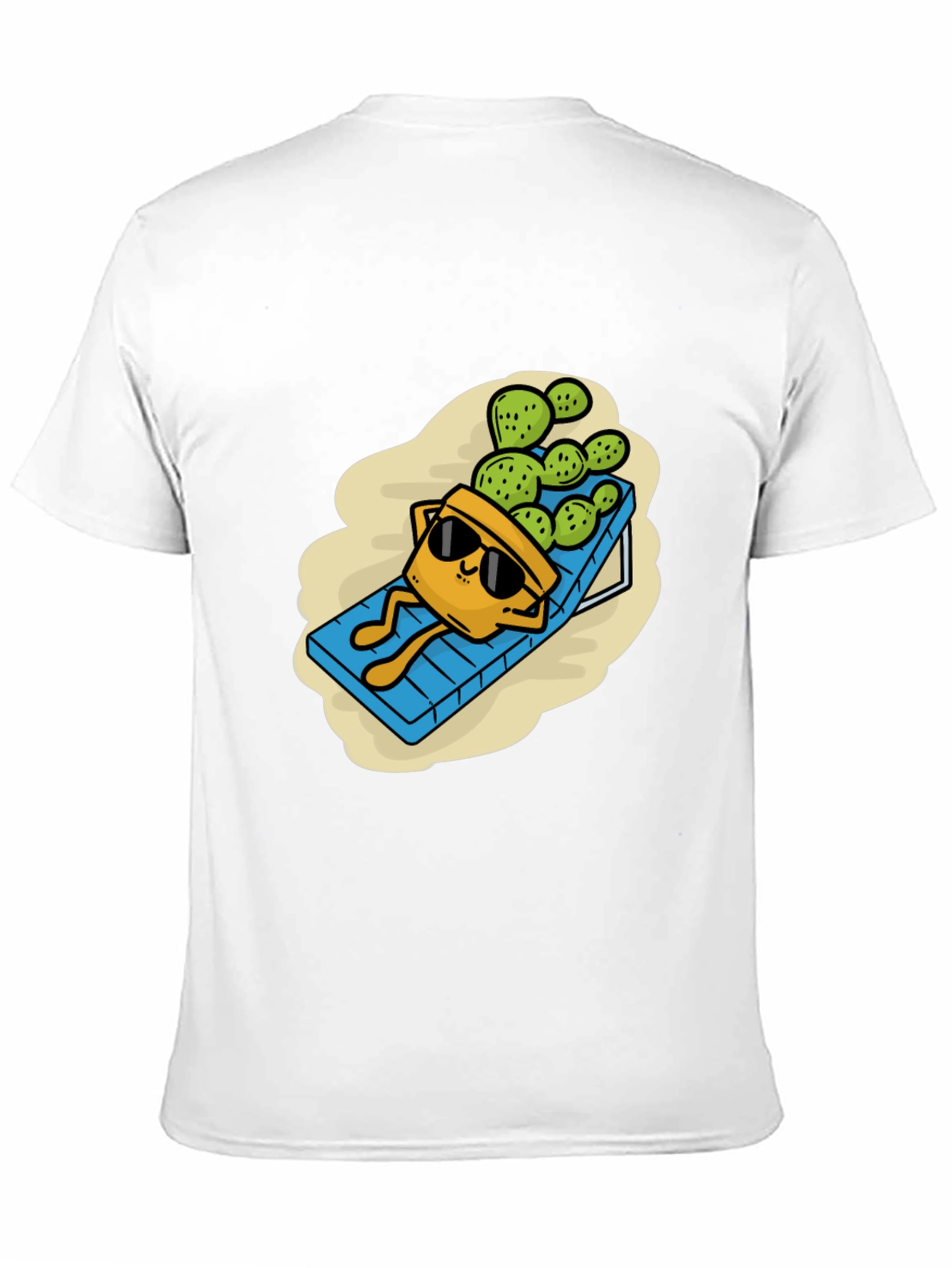 Relaxing Cactus T-Shirt - Funny Graphic Tee