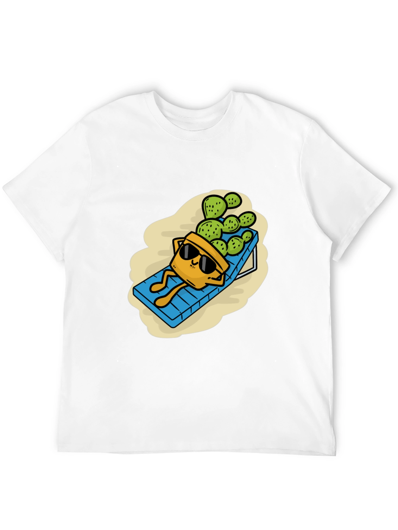 Relaxing Cactus T-Shirt - Funny Graphic Tee