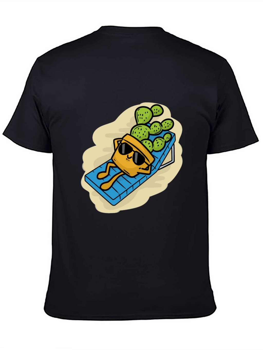 Relaxing Cactus T-Shirt - Funny Graphic Tee