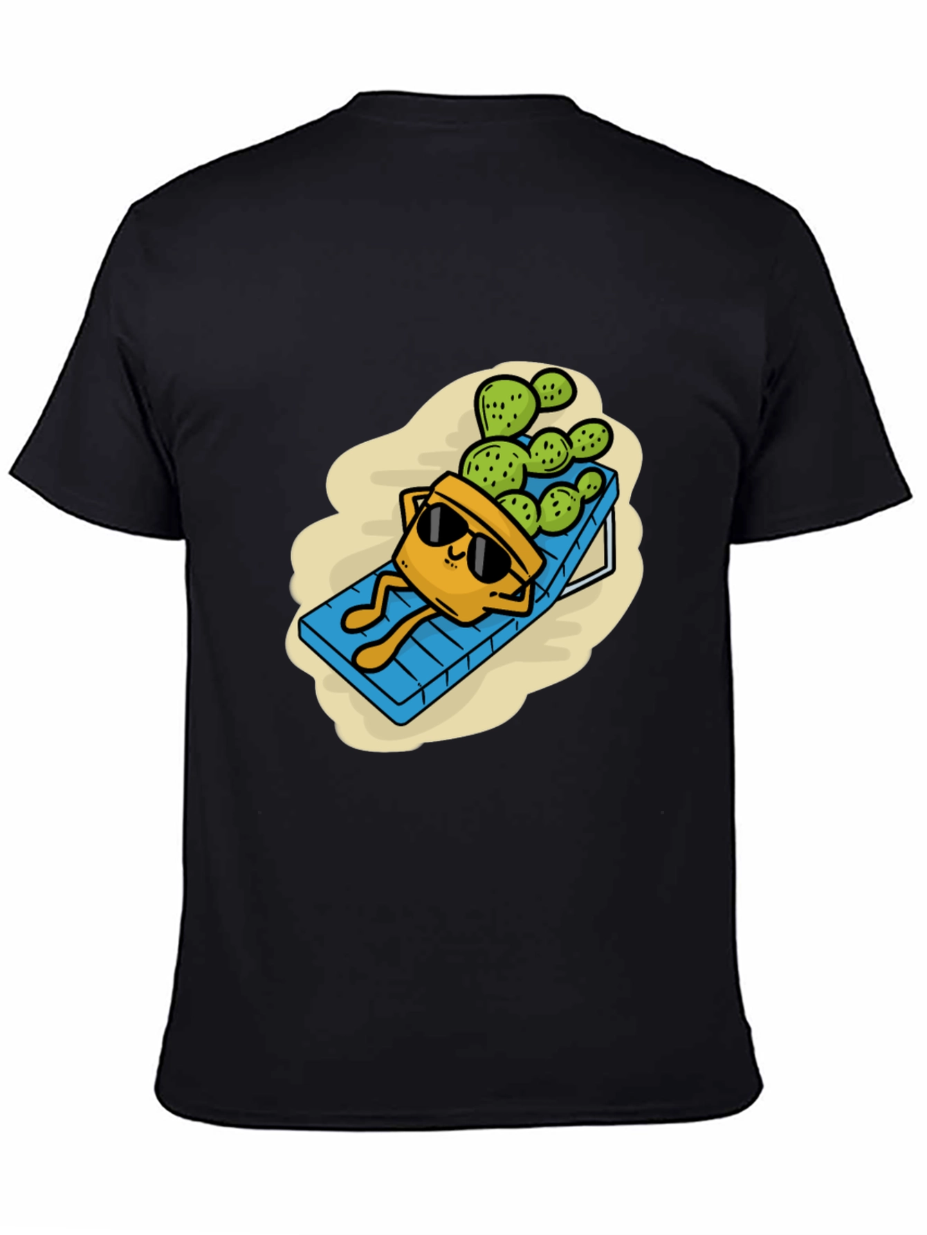 Relaxing Cactus T-Shirt - Funny Graphic Tee