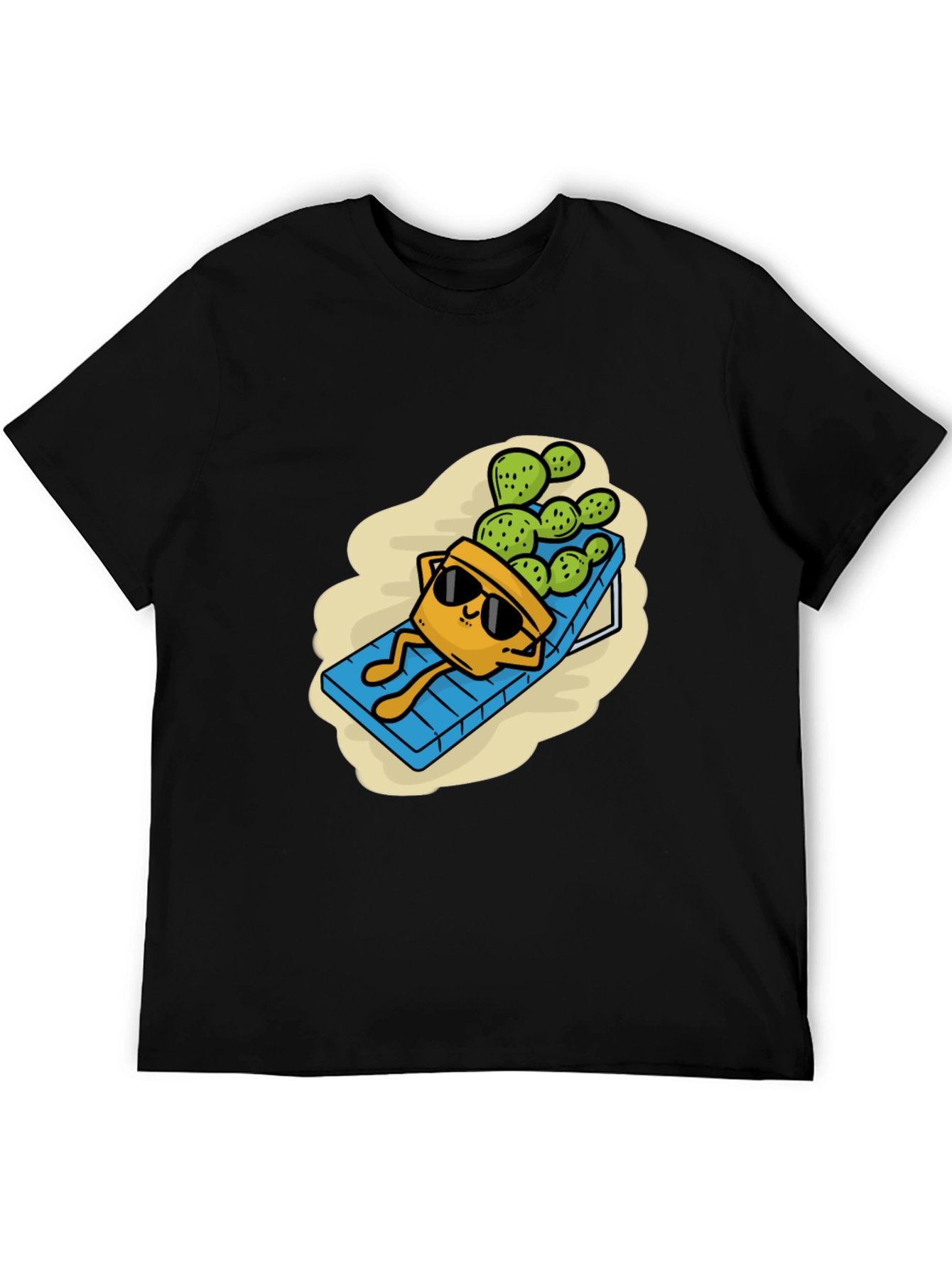 Relaxing Cactus T-Shirt - Funny Graphic Tee