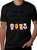 Do We Look Like Food? Novelty T-Shirt