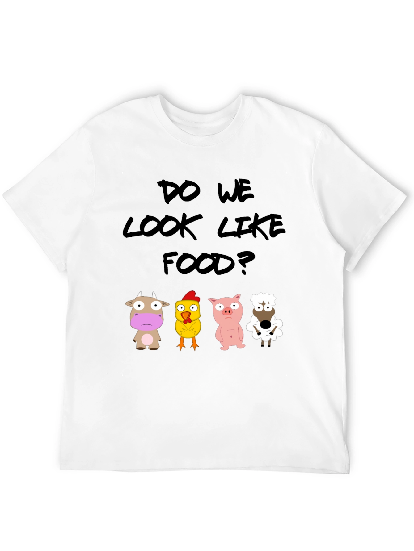 Do We Look Like Food? Novelty T-Shirt