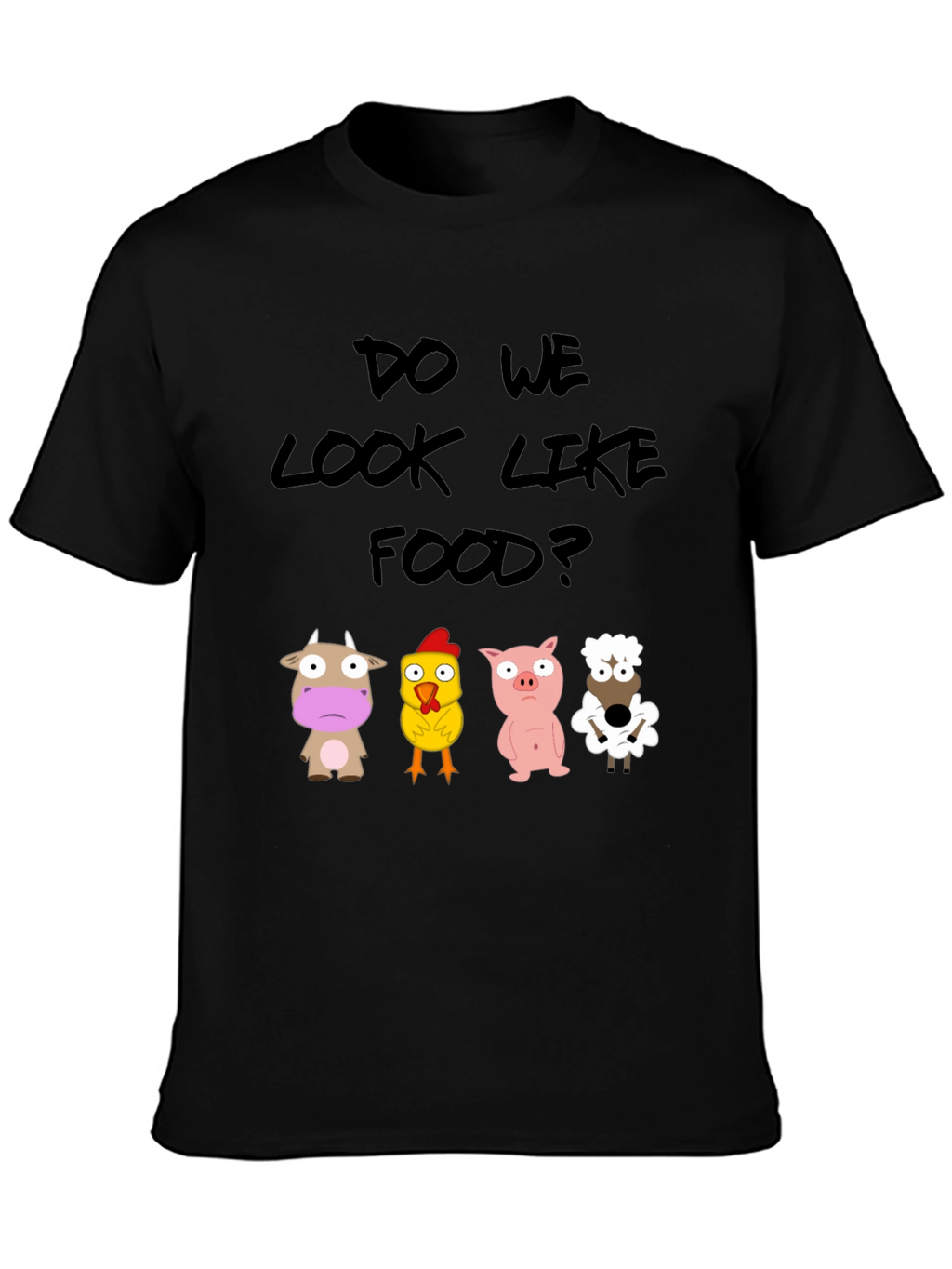 Do We Look Like Food? Novelty T-Shirt