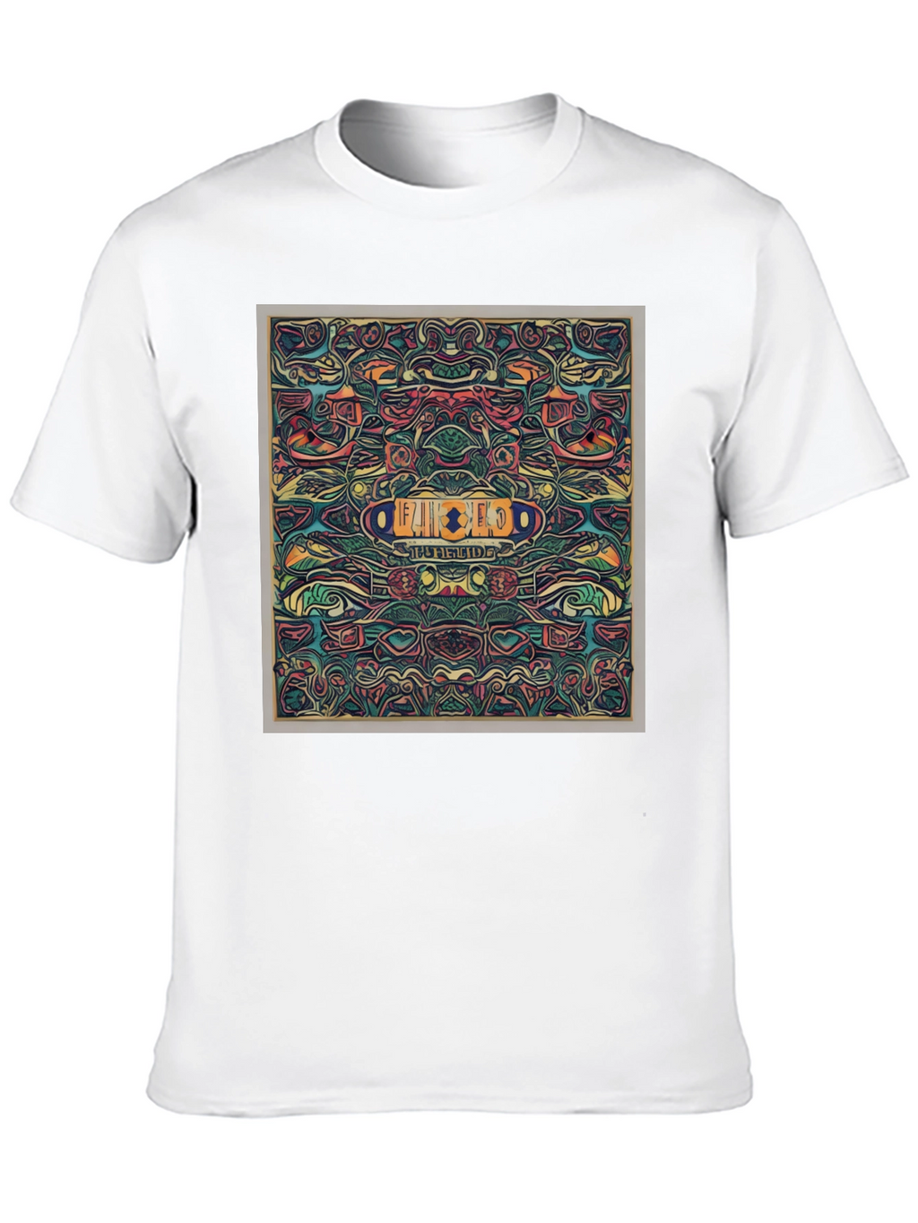 Abstract Patterned T-Shirt