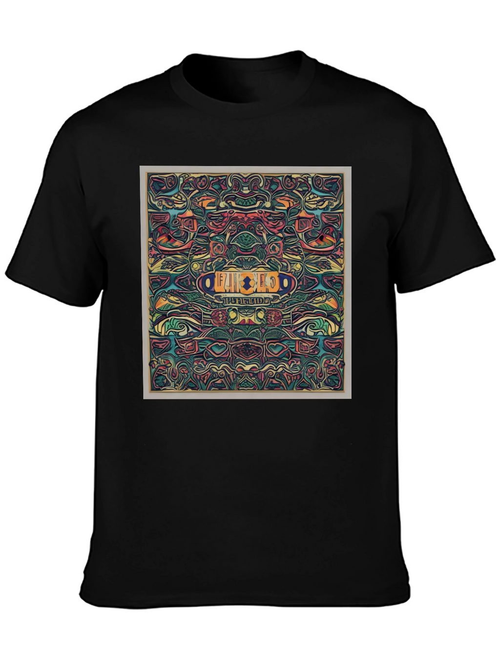 Abstract Patterned T-Shirt