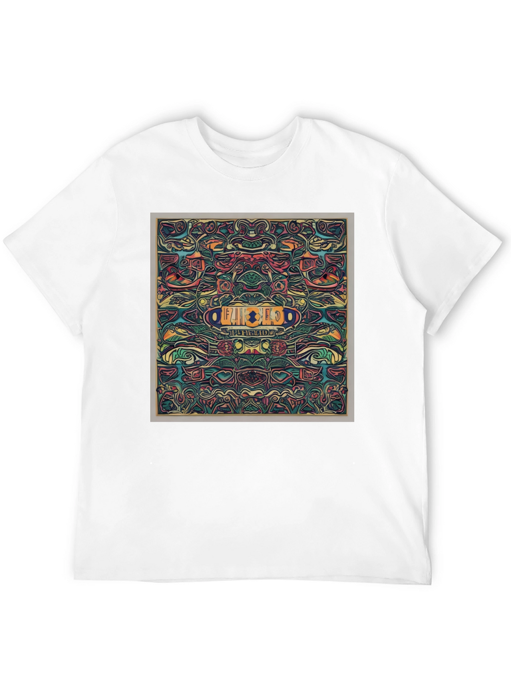 Abstract Patterned T-Shirt