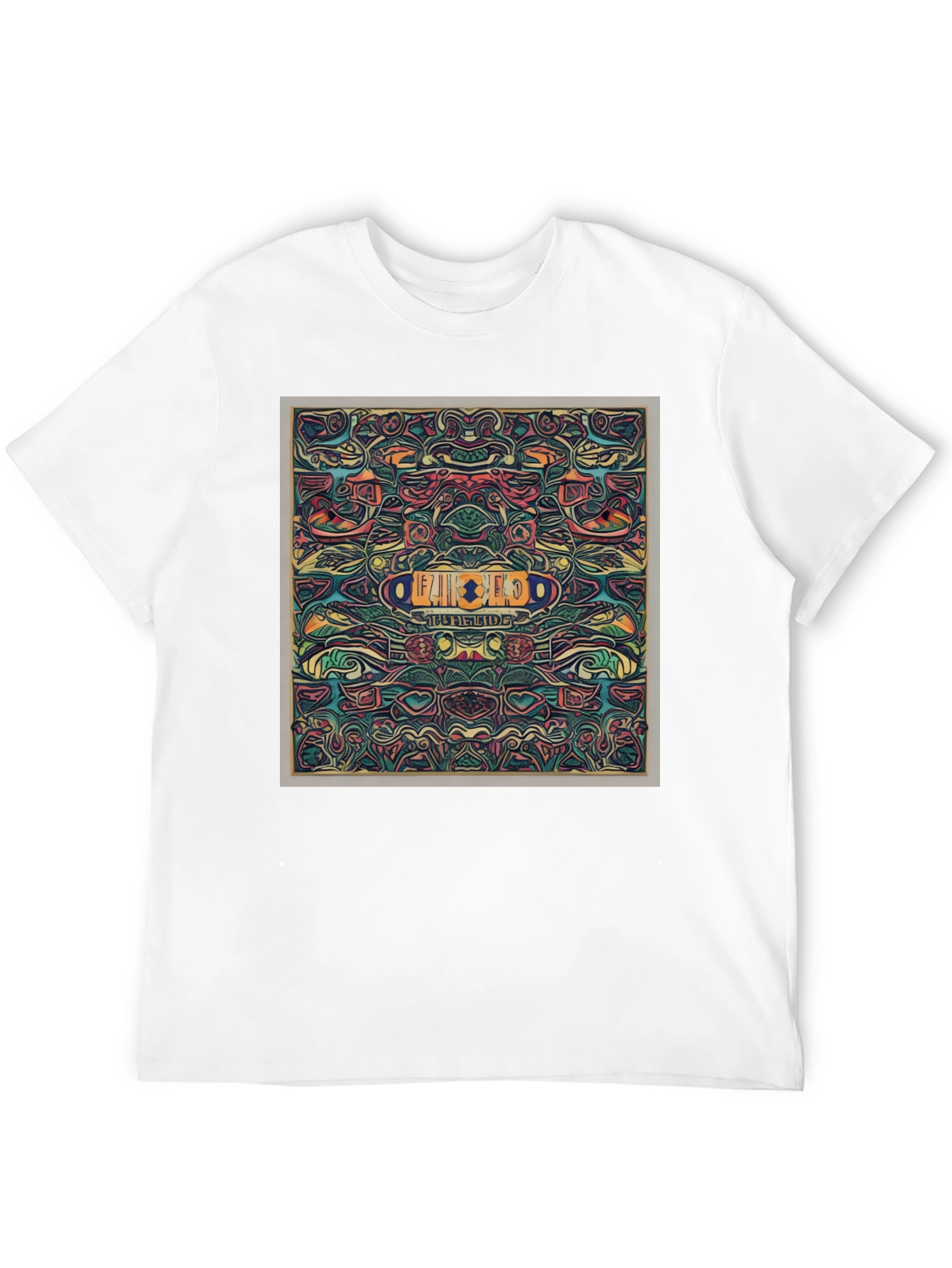 Abstract Patterned T-Shirt