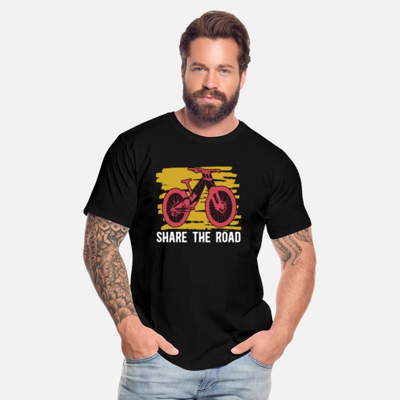 Bicycle Share The Road Biker Mountain Bike Cyclist