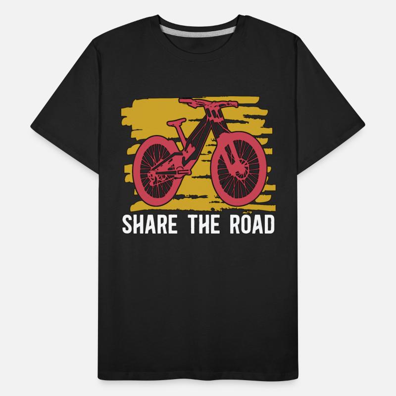 Bicycle Share The Road Biker Mountain Bike Cyclist