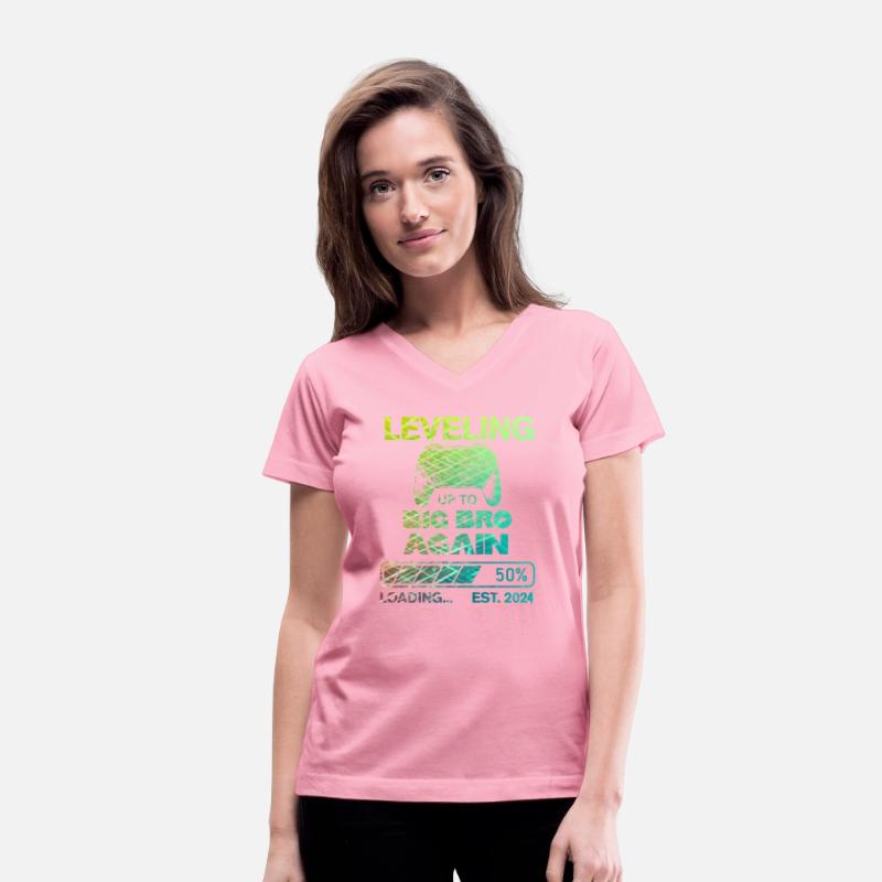 Big Bro Gamer T-Shirt - Level Up to Big Brother Ag