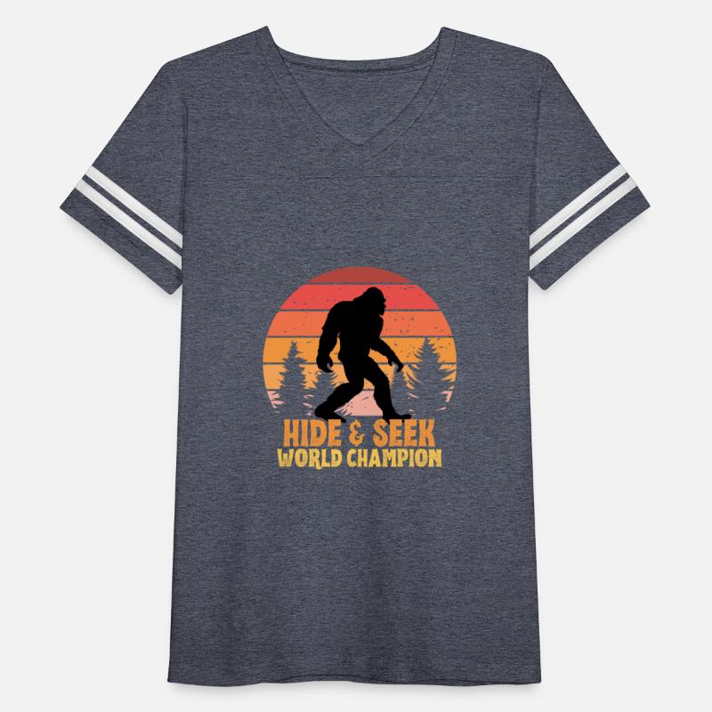 bigfoot, hide & seek world champion retro