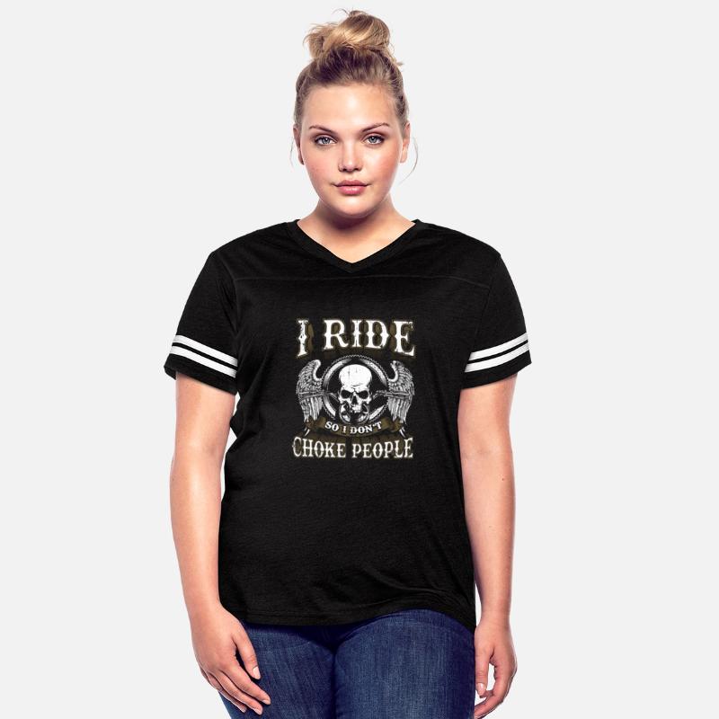 Biker I Ride So I Don'T Choke People