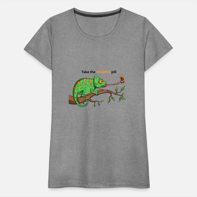 Bitcoin Chameleon BTC logo Crypto lover Hodl