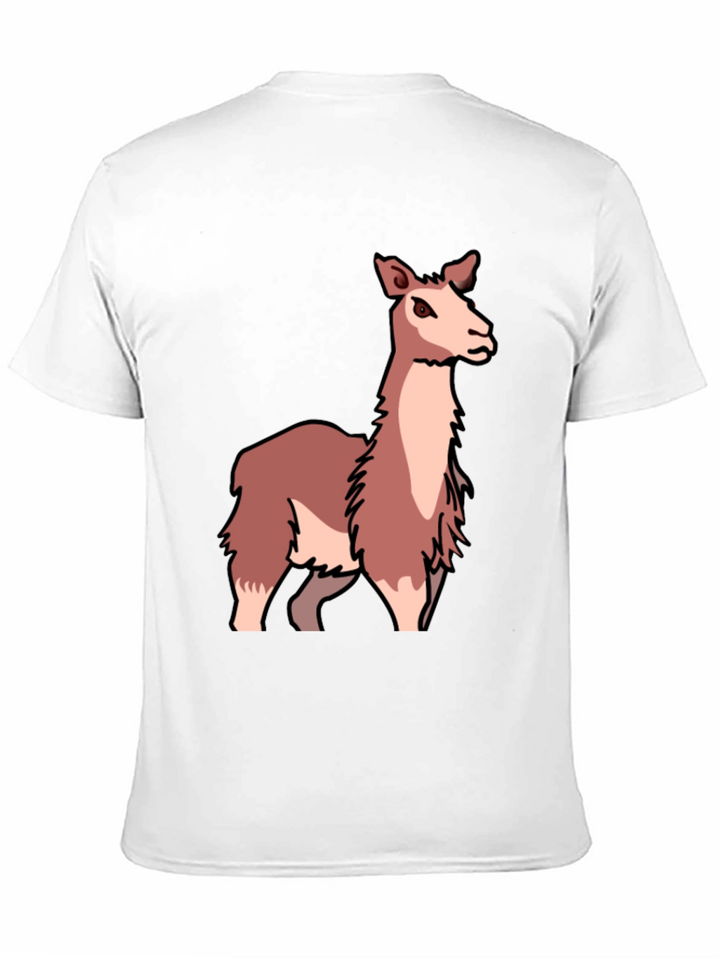 Llama Graphic Tee - Soft & Stylish Black T-Shirt