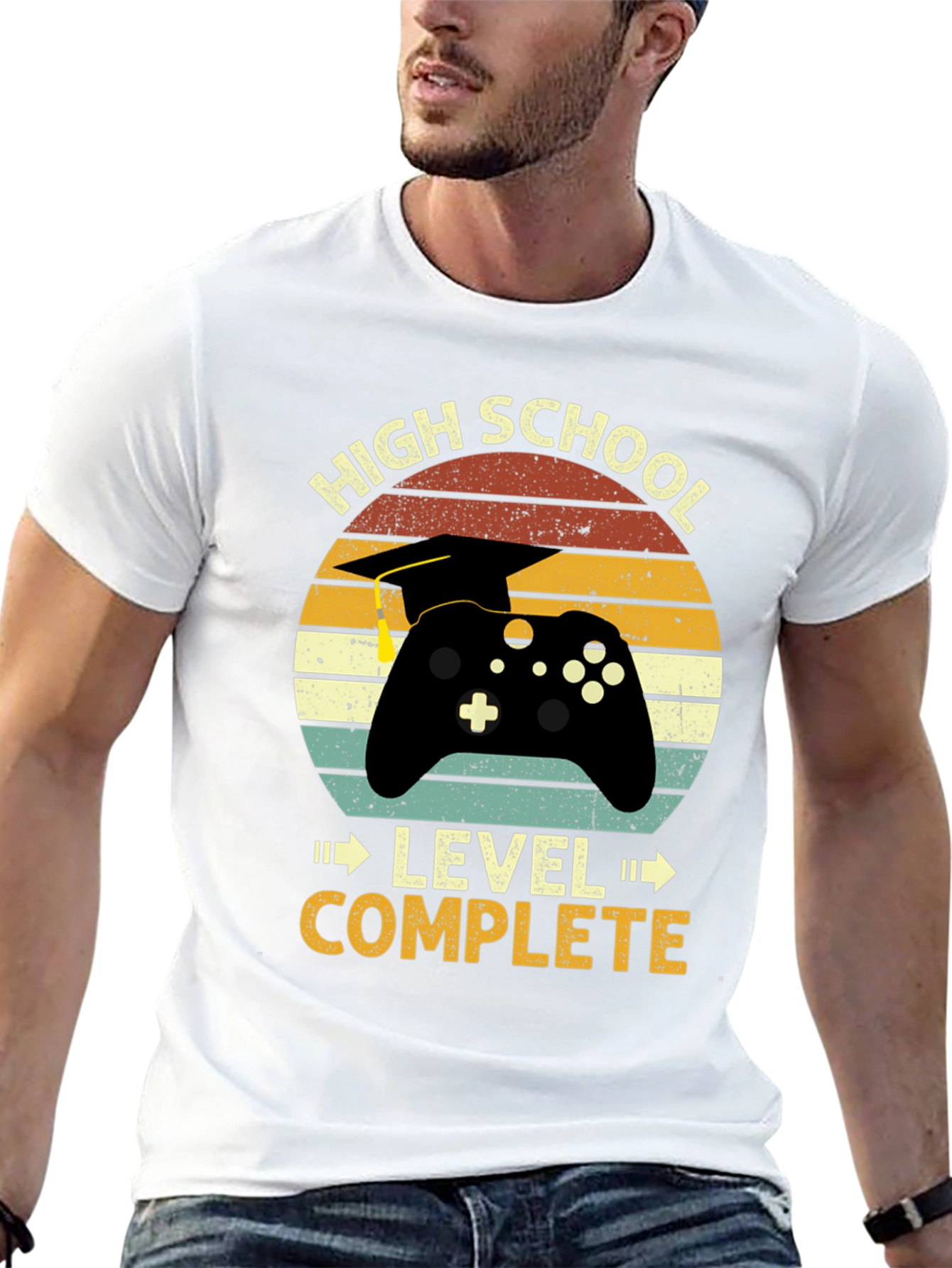 High School Gamer Graduation T-Shirt