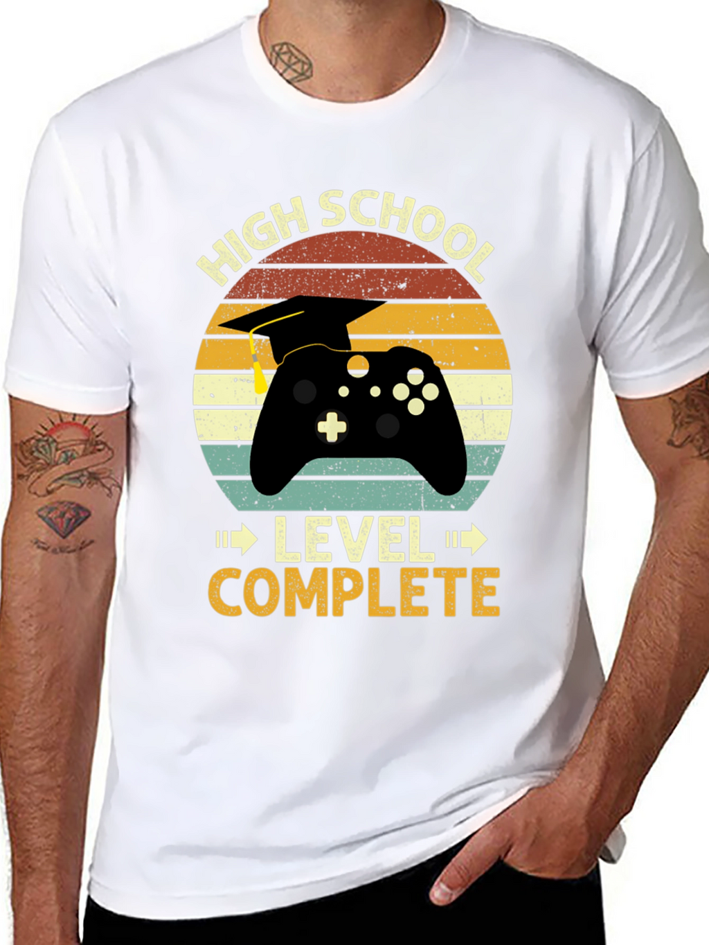 High School Gamer Graduation T-Shirt