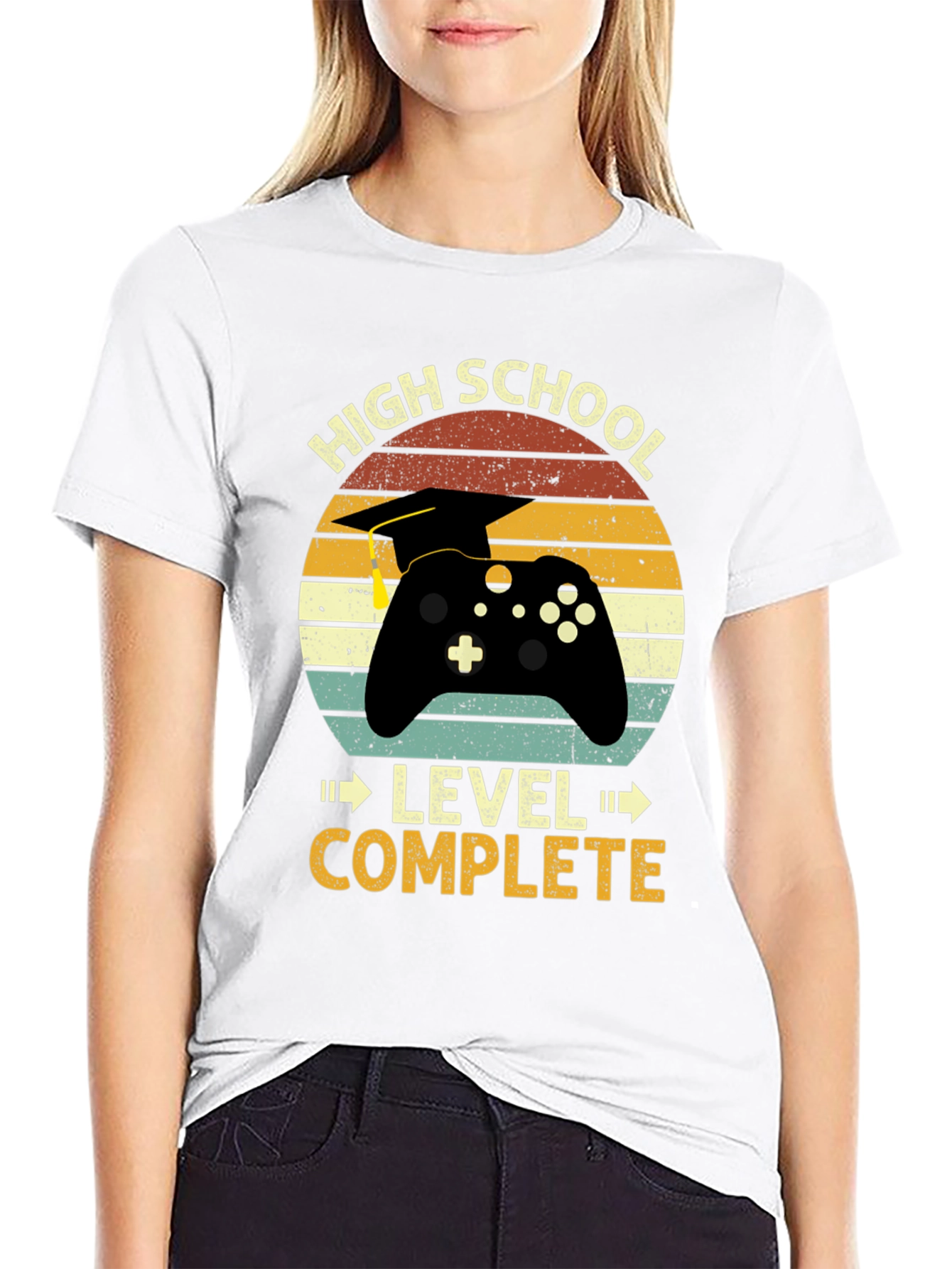 High School Gamer Graduation T-Shirt