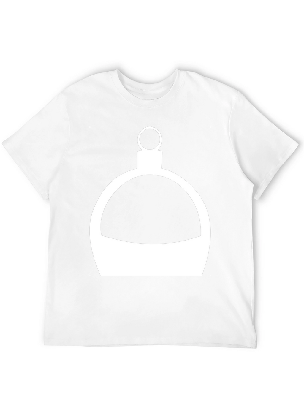 Minimalist Flask Graphic Tee - Black