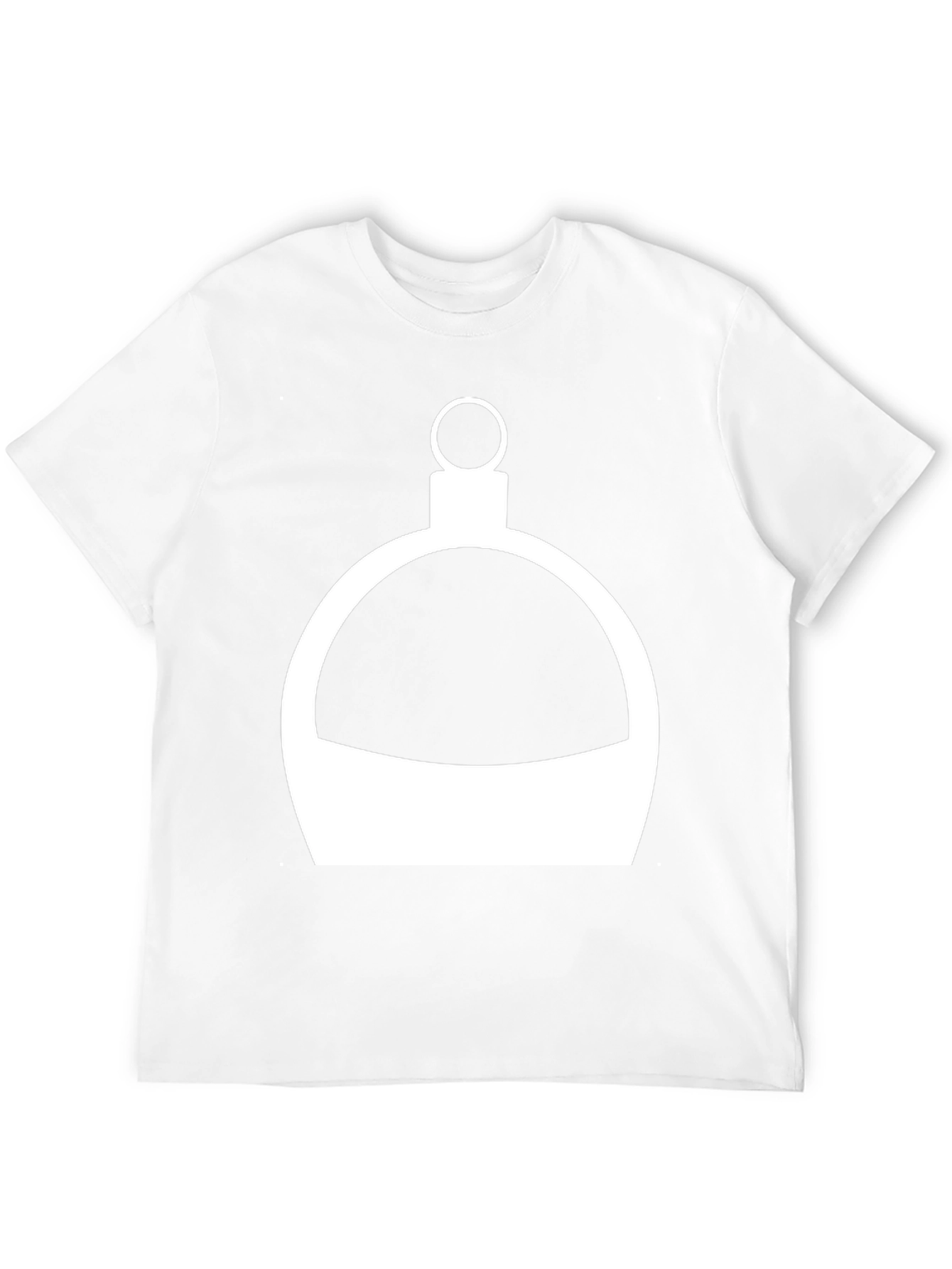 Minimalist Flask Graphic Tee - Black