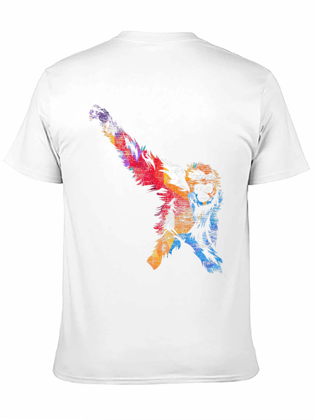 Colorful Monkey Graphic Tee