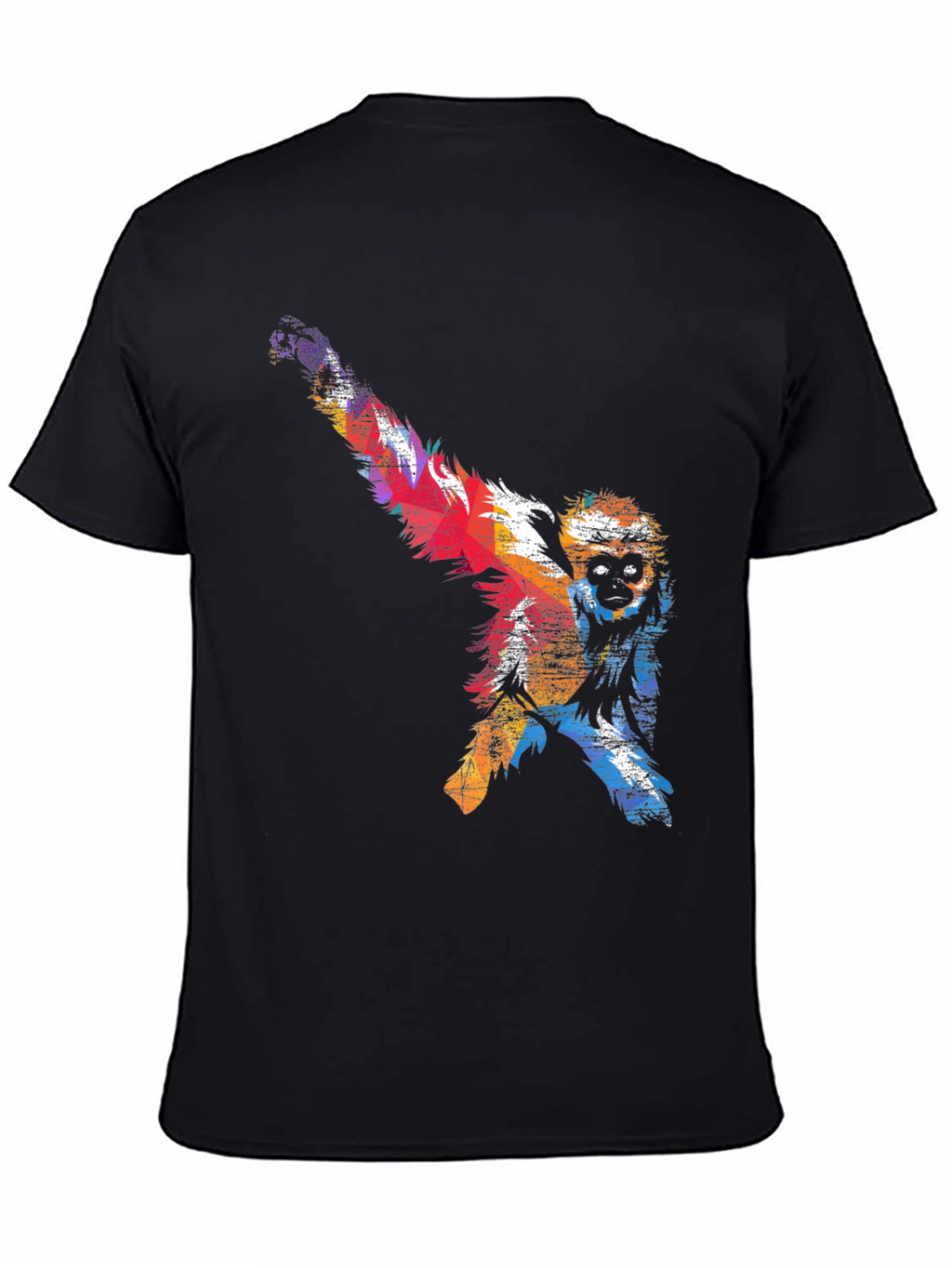 Colorful Monkey Graphic Tee