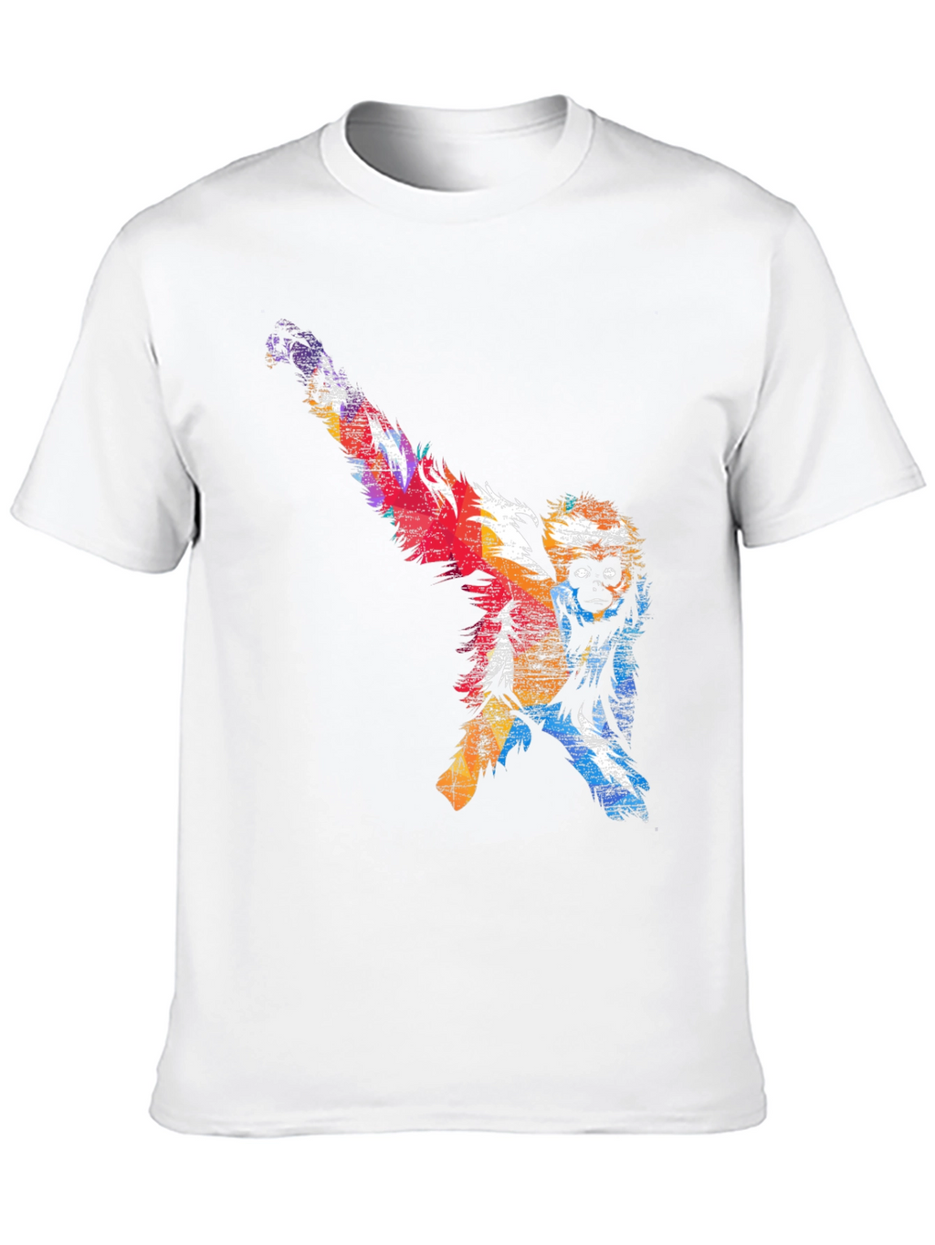 Colorful Monkey Graphic Tee