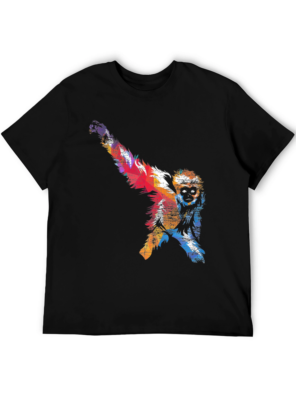 Colorful Monkey Graphic Tee