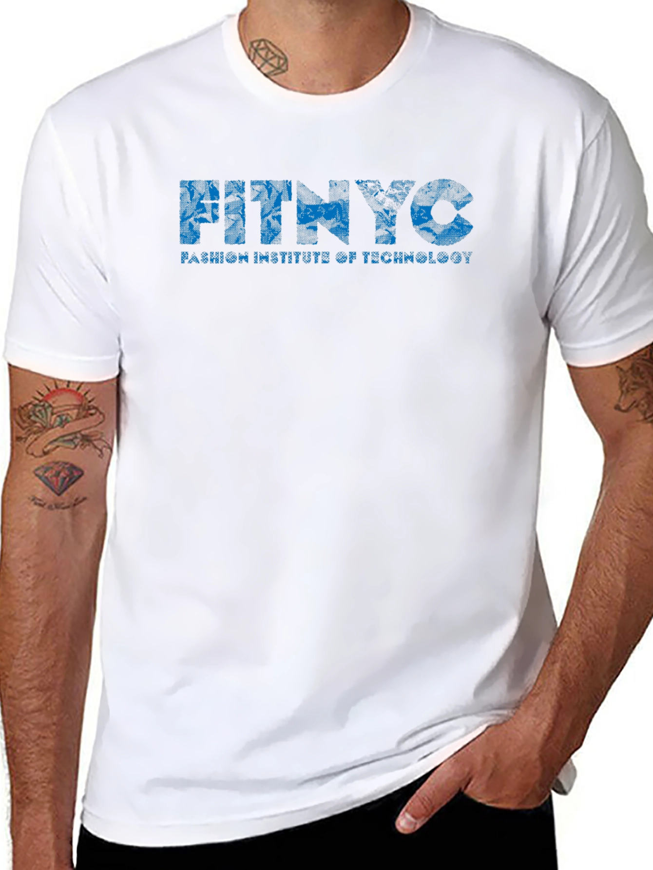 FIT NYC Fashion Institute Tee - Black