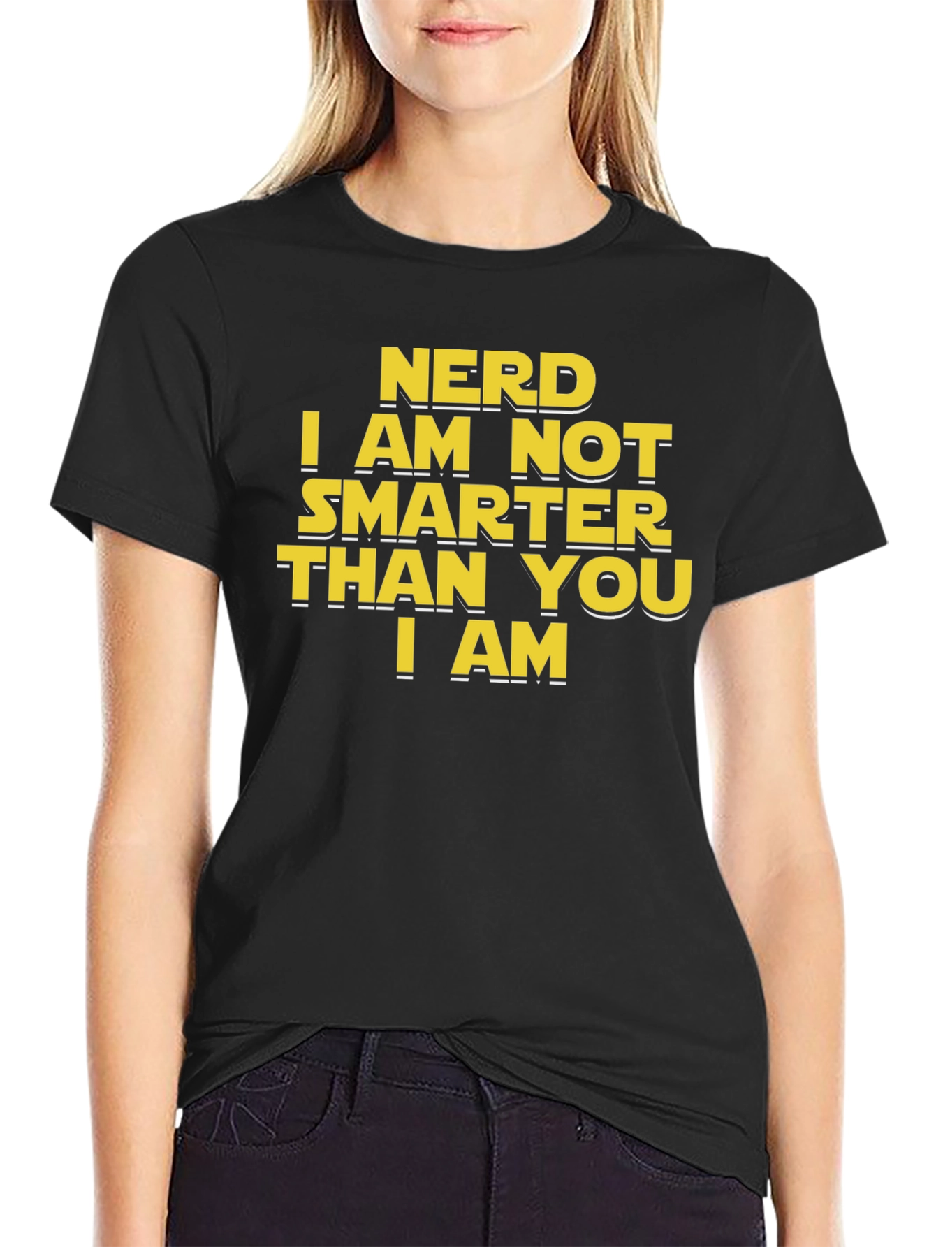 Nerd I am Not Smarter Than You T-Shirt