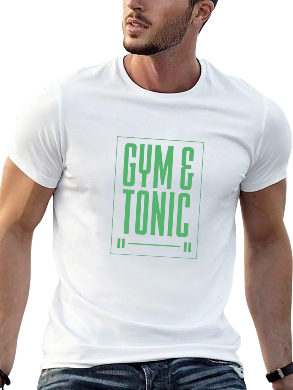 Gym & Tonic Black T-Shirt - Mens Fitness Apparel