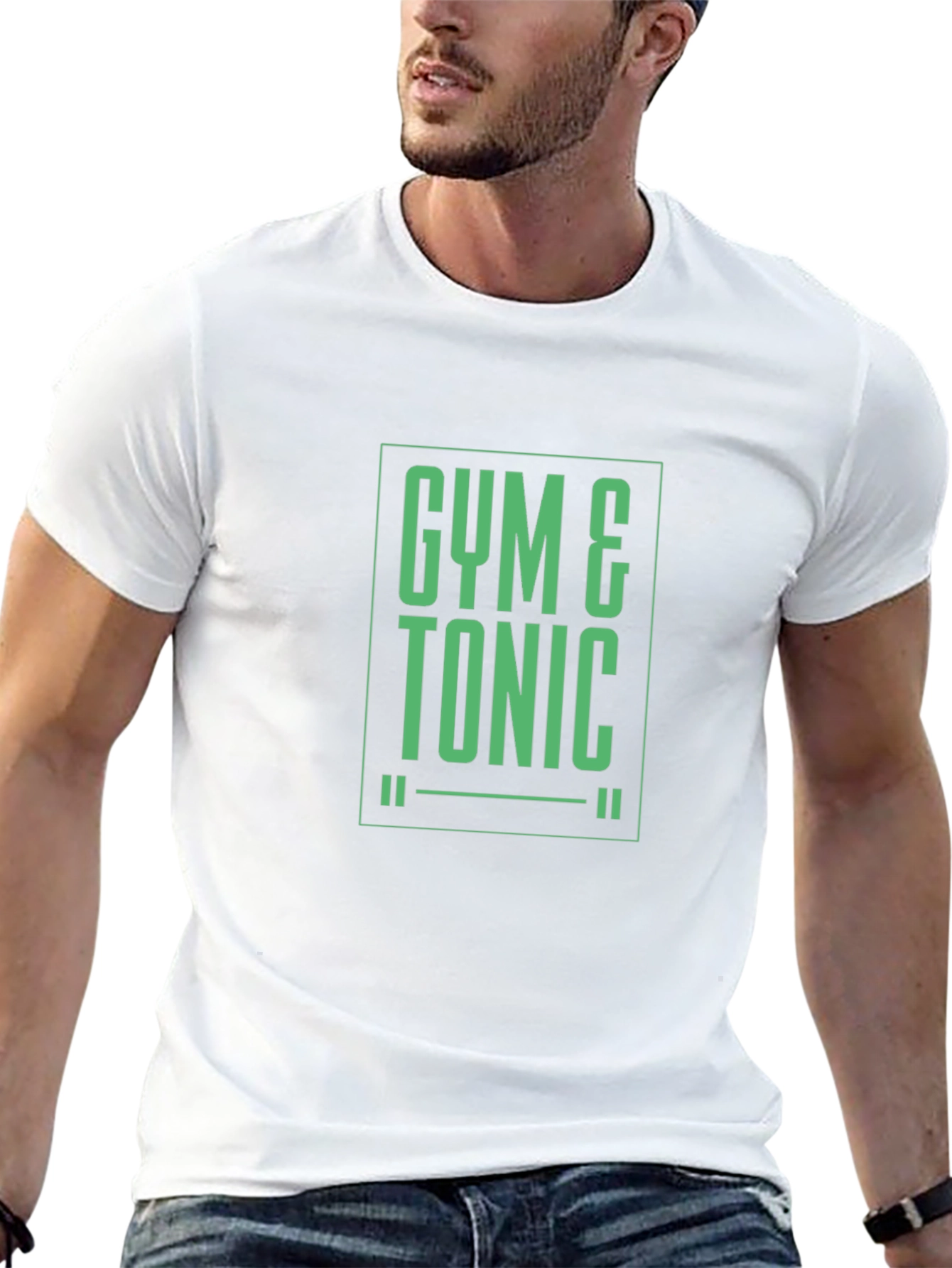 Gym & Tonic Black T-Shirt - Mens Fitness Apparel